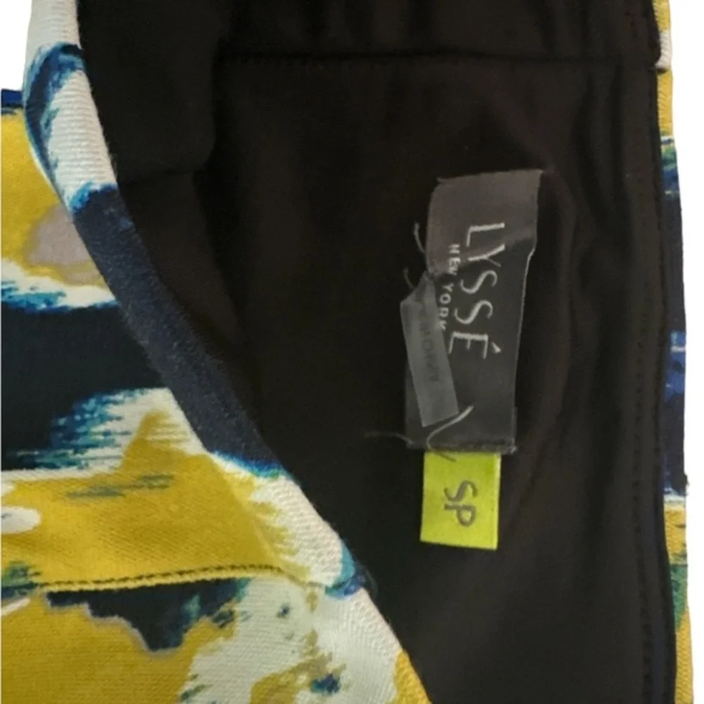 Lysse‎ Women’s Knee Length Pencil Skirt Floral LC7 Yellow Small